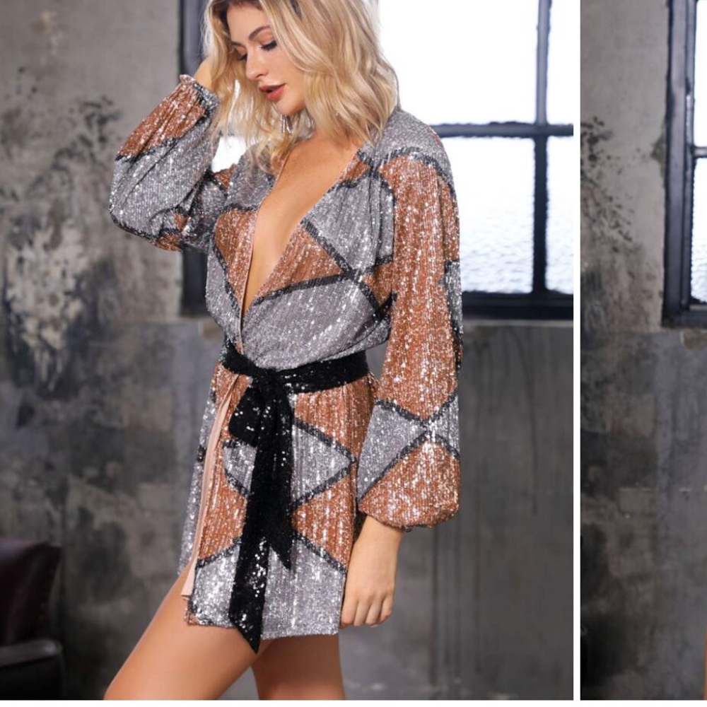 SHEIN wrap dress